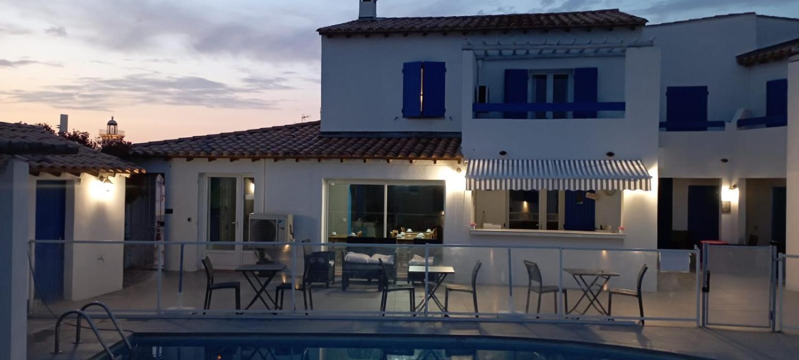 Hotel Le Bleu Marine Saintes-Maries-de-la-Mer Eksteriør bilde